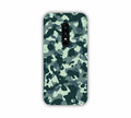 Green Camouflage Design One Plus 6 Mobile Case 
