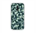 Green Camouflage Design One Plus 7 Mobile Case 