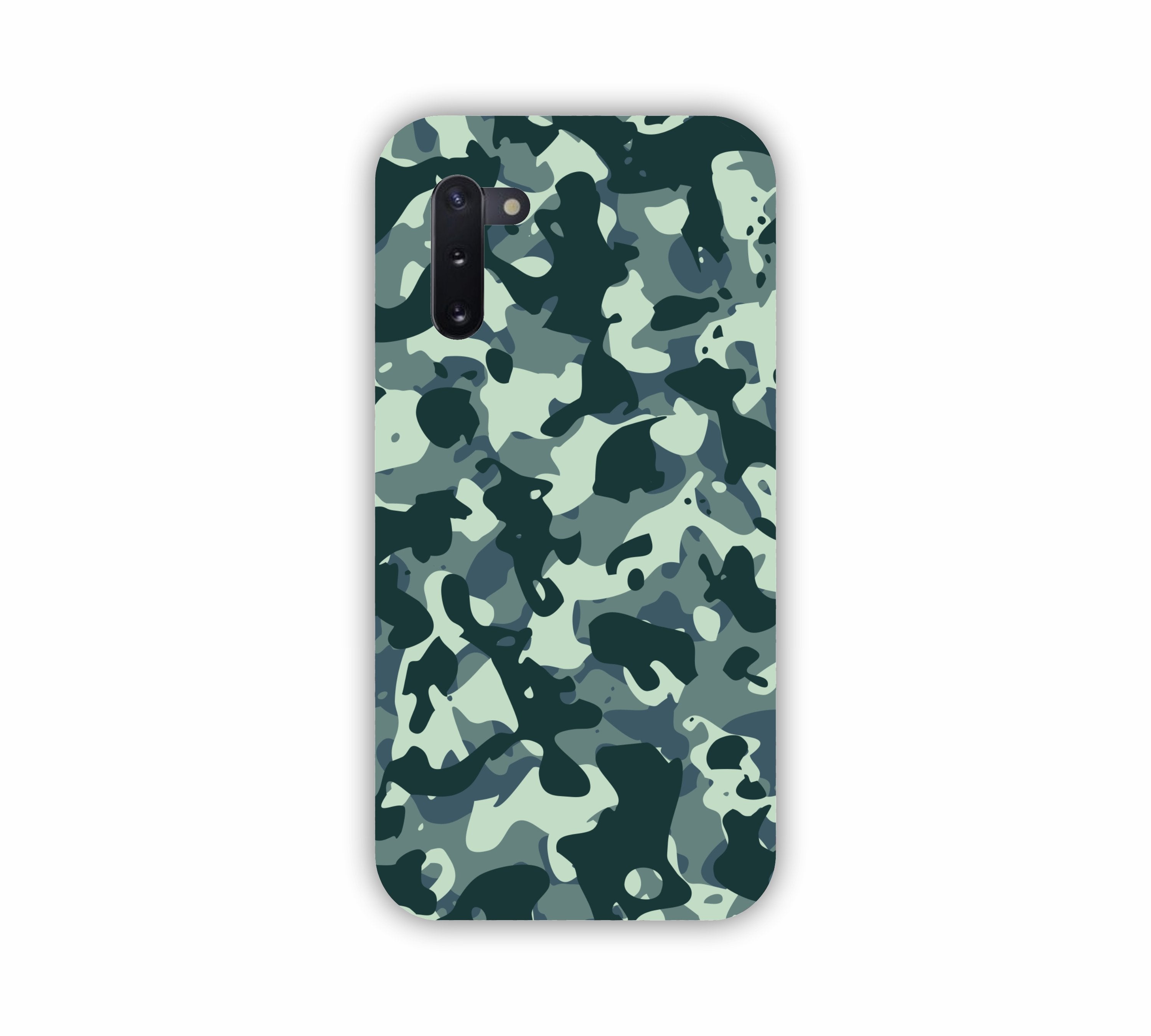 Green Camouflage Design Samsung Note 10  Mobile Case 