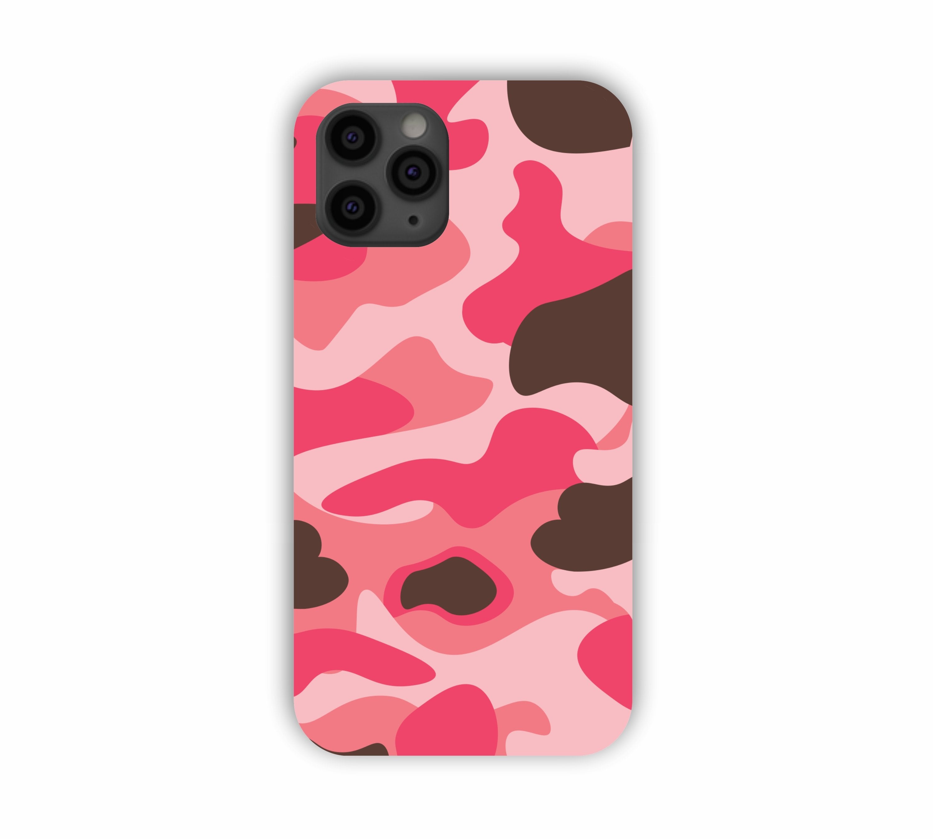 Pink Shade Camouflage Design iPhone 11 Pro Max Mobile Case 