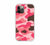 Pink Shade Camouflage Design iPhone 12 Pro Mobile Case 