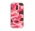 Pink Shade Camouflage Design One Plus 7 Mobile Case 