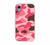 Pink Shade Camouflage Design iPhone XR Mobile Case 
