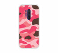 Pink Shade Camouflage Design One Plus 8 Pro Mobile Case 