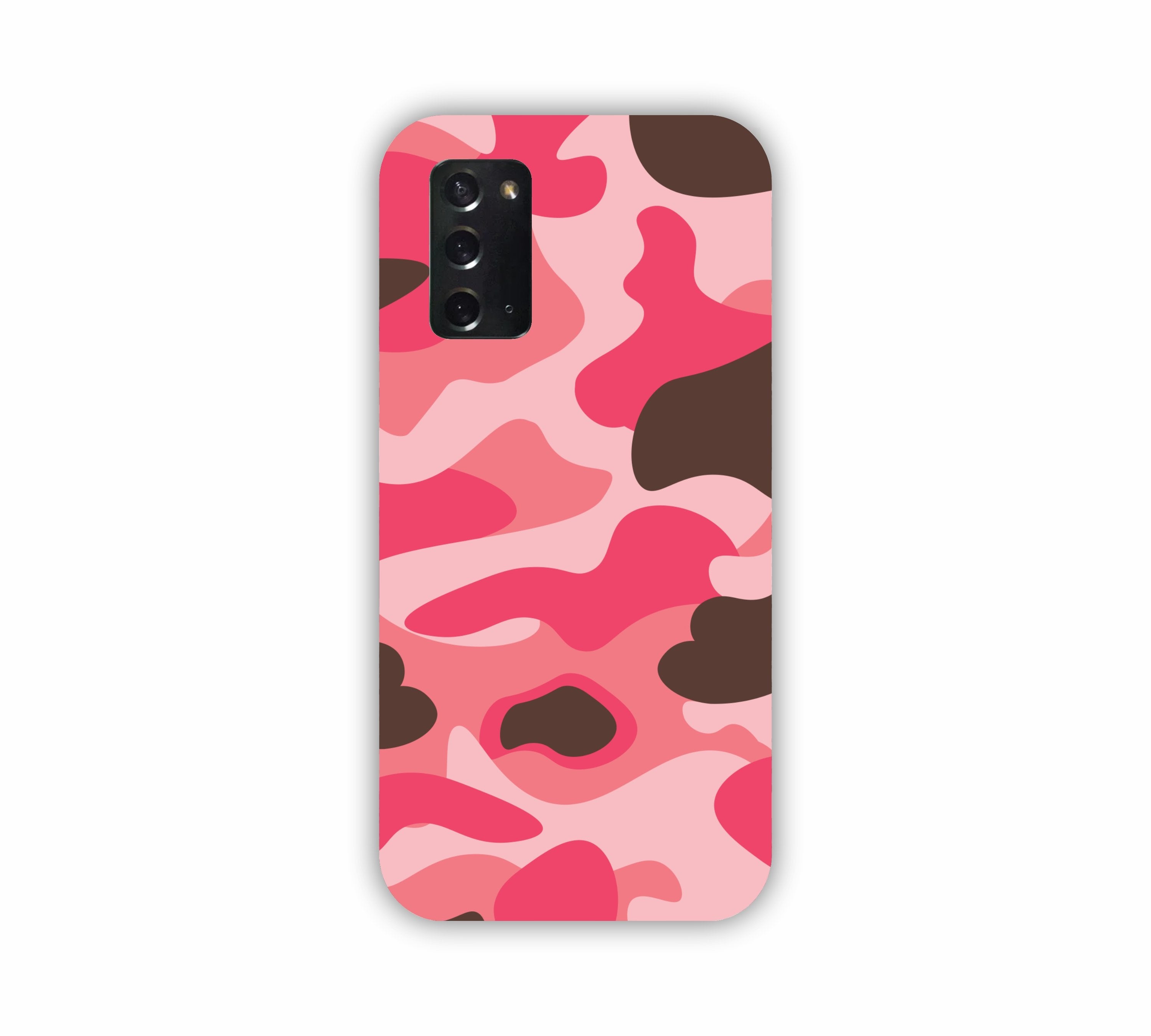Pink Shade Camouflage Design Samsung Note 20 Mobile Case 