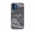 Grey Shade Camouflage Design iPhone 12 Mini Mobile Case 