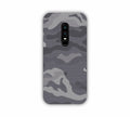 Grey Shade Camouflage Design One Plus 6 Mobile Case 