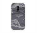 Grey Shade Camouflage Design One Plus 7 Mobile Case 