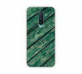 Green Wooden Texture Design One Plus 8 Mobile Case 