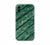 Green Wooden Texture Design iPhone XS Max Mobile Case 