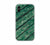 Green Wooden Texture Design iPhone XS Max Mobile Case 