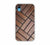 Brown Wooden Texture Design iPhone XR Mobile Case 