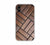 Brown Wooden Texture Design iPhone XS Max Mobile Case 