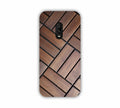 Brown Wooden Texture Design One Plus 6T Mobile Case 