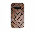 Brown Wooden Texture Design Samsung S10 Mobile Case 