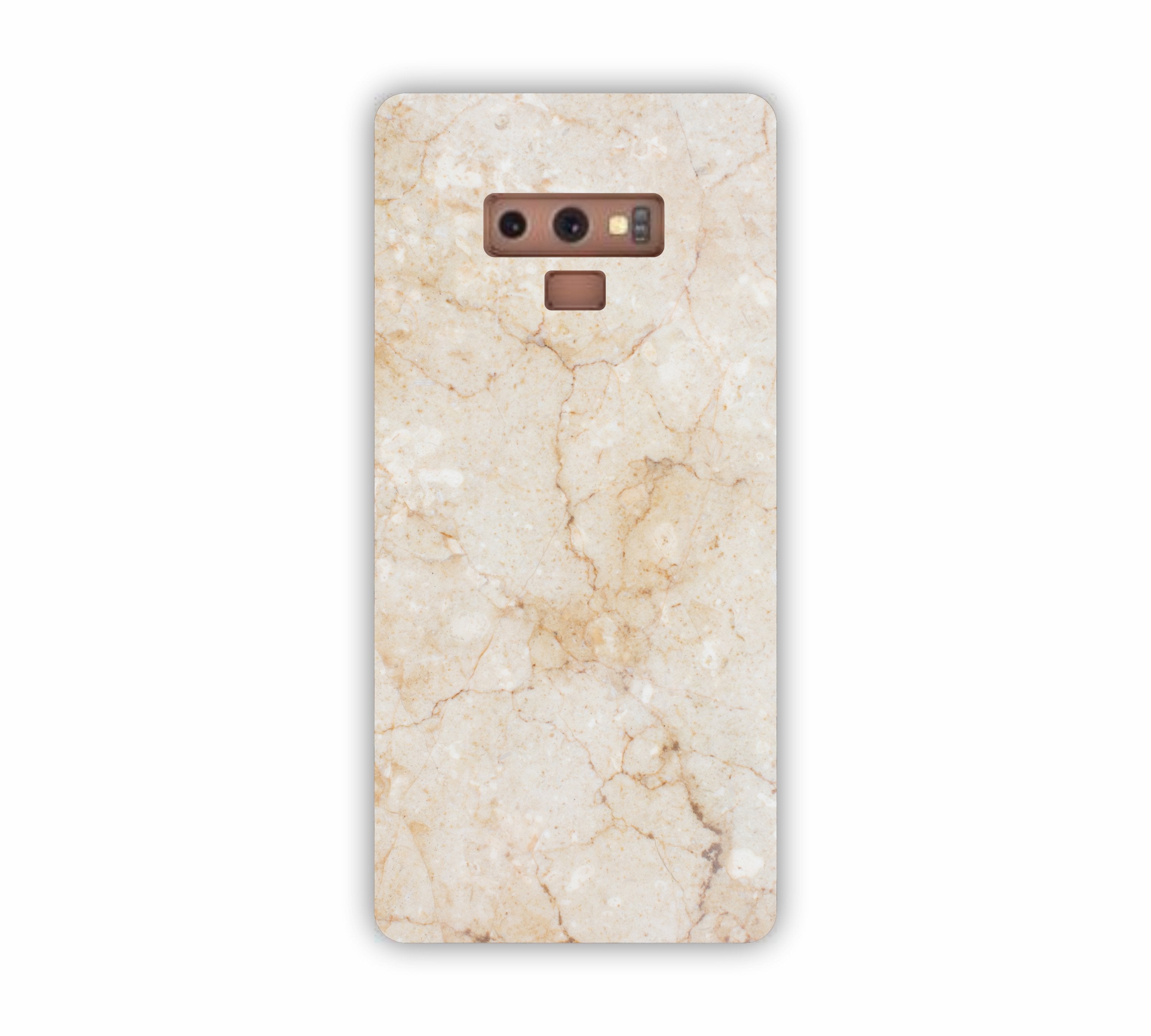 Cream Marble Texure Design Samsung Note 9 Mobile Case 