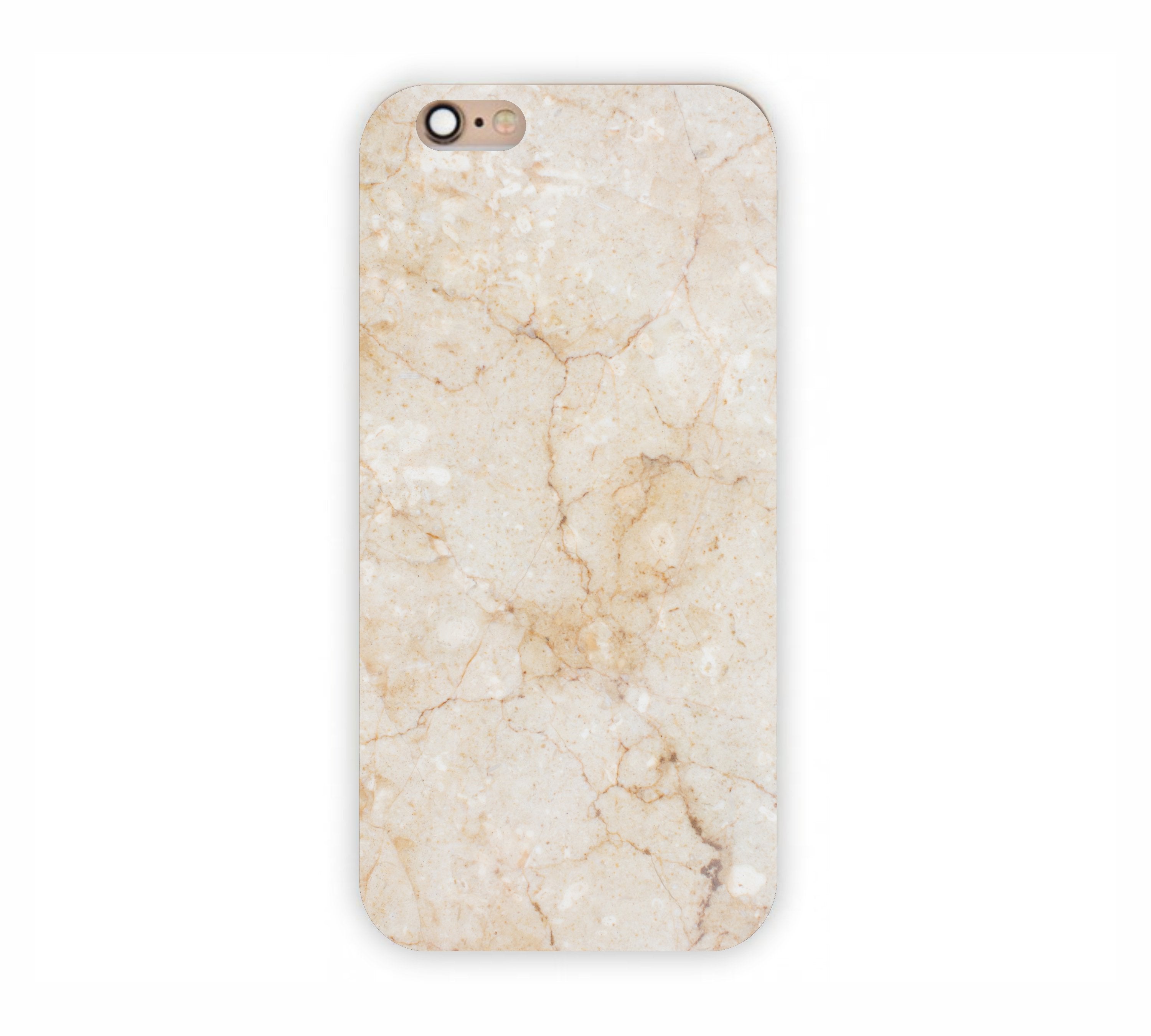 Cream Marble Texture Design iPhone 6+ Mobile Case 