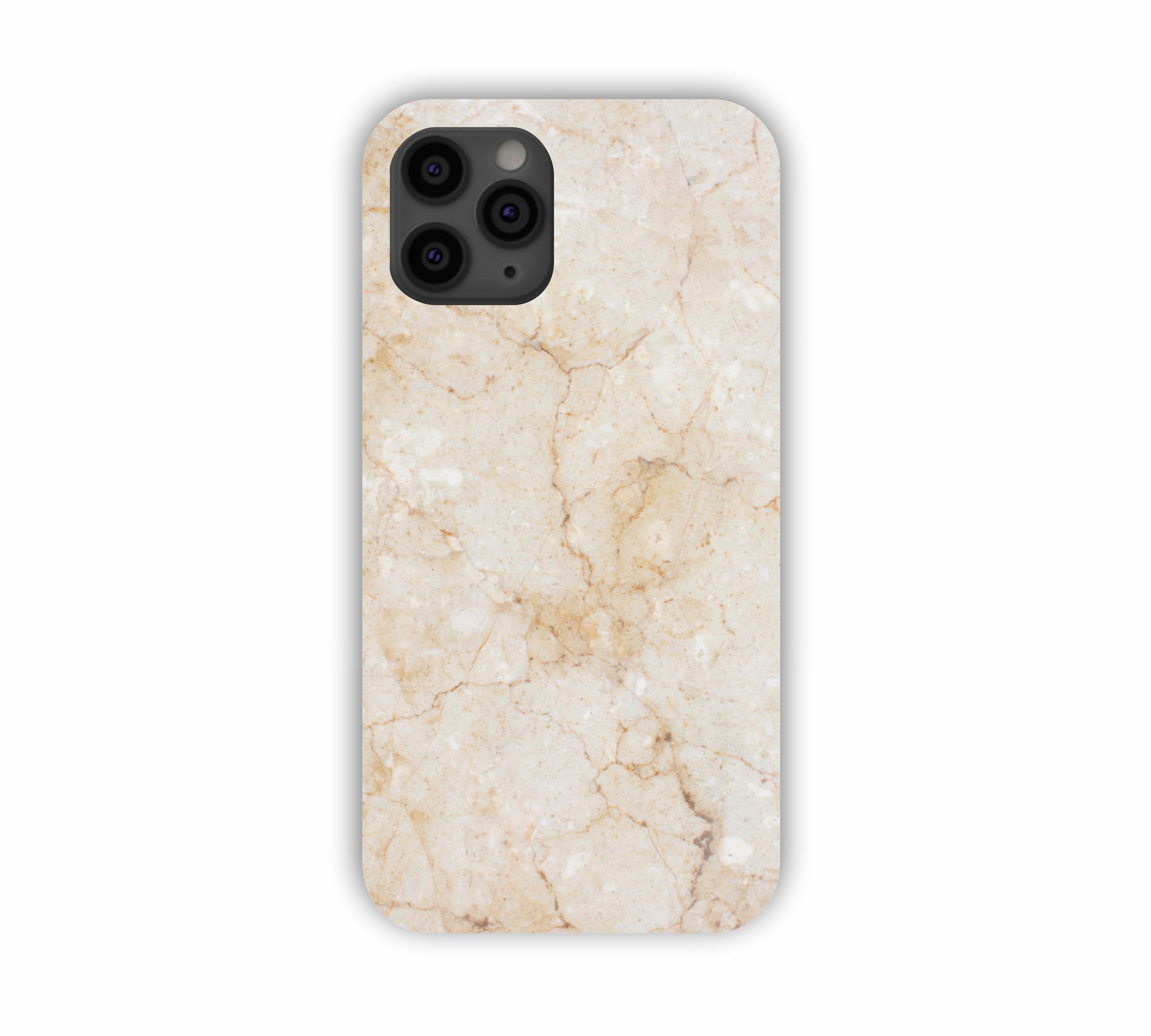 Cream Marble Texture Design iPhone 11 Pro Max Mobile Case 