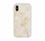 Cream Marble Texture Design iPhone XS Max Mobile Case 