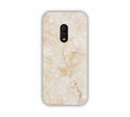 Cream Marble Texture Design One Plus 6T Mobile Case 