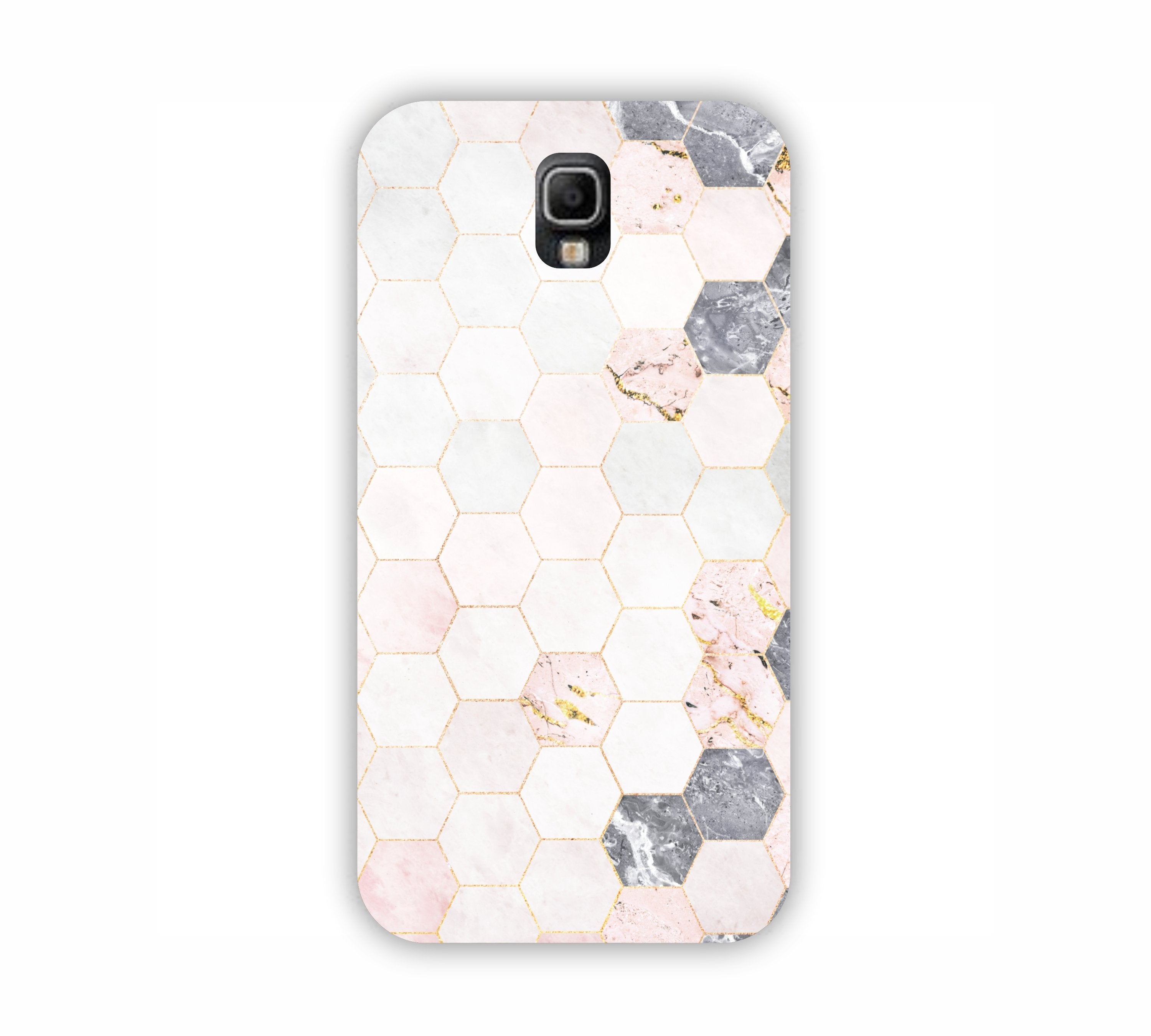 Cream Geomatric Marble Texure Design Samsung Note 3 Mobile Case 
