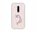 Pink Marble With Unicorn Texture Design One Plus 7 Pro Mobile Case 