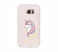 Pink Marble With Unicorn Texure Design Samsung Note 5 Mobile Case 