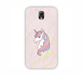 Pink Marble With Unicorn Texure Design Samsung Note 3 Mobile Case 