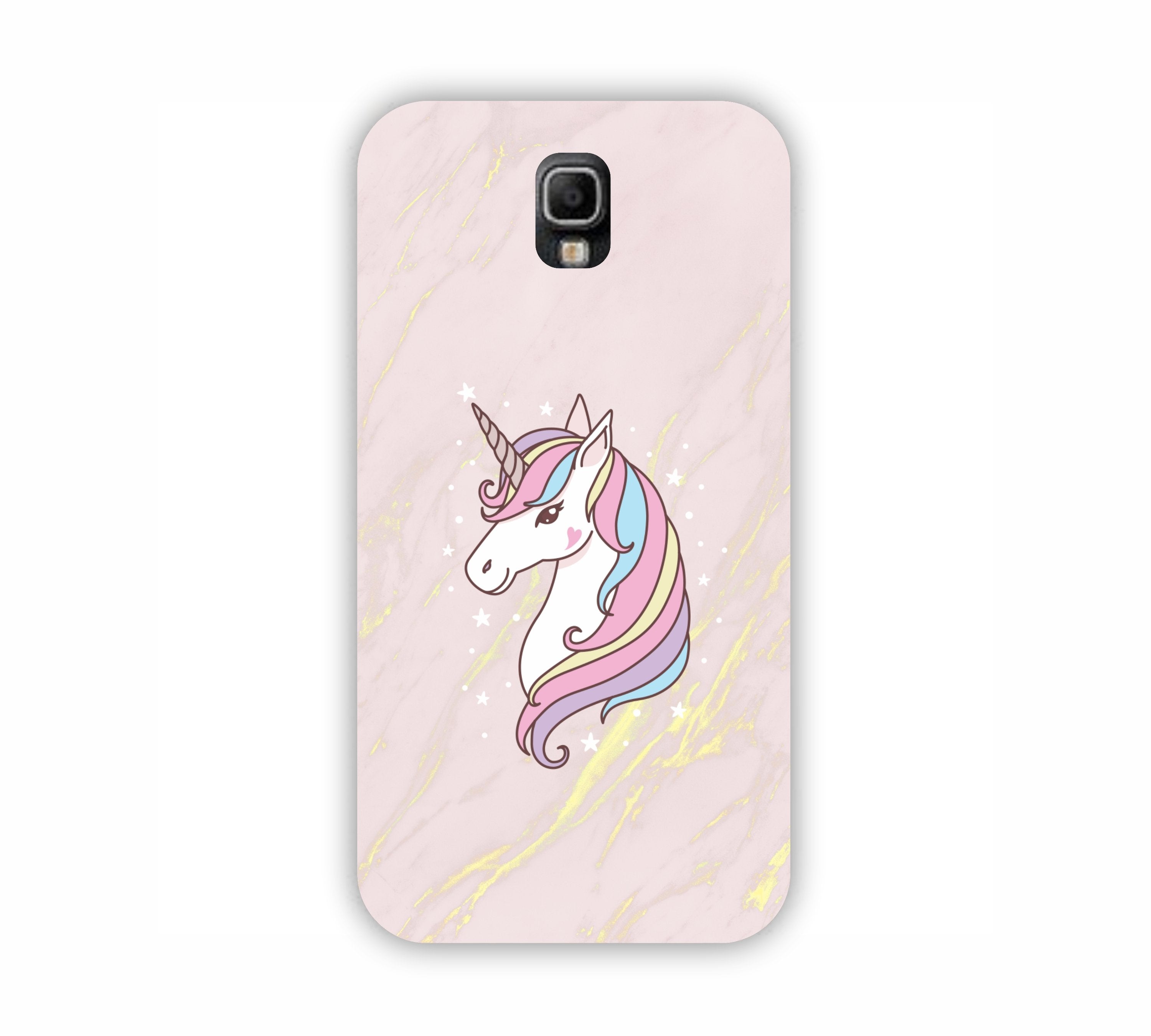 Pink Marble With Unicorn Texure Design Samsung Note 3 Mobile Case 