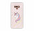Pink Marble With Unicorn Texure Design Samsung Note 9 Mobile Case 