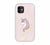 Pink Marble With Unicorn Texture Design iPhone 11 Mobile Case 