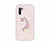 Pink Marble With Unicorn Texture Design Samsung Note 10  Mobile Case 