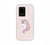 Pink Marble With Unicorn Texture Design Samsung S20 Ultra Mobile Case 