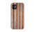 Brown And Grey Wooden Texture Design iPhone 11 Mobile Case 
