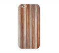 Brown And Grey Wooden Texture Design iPhone 6+ Mobile Case 