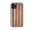 Brown And Grey Wooden Texture Design iPhone 11 Pro Max Mobile Case 