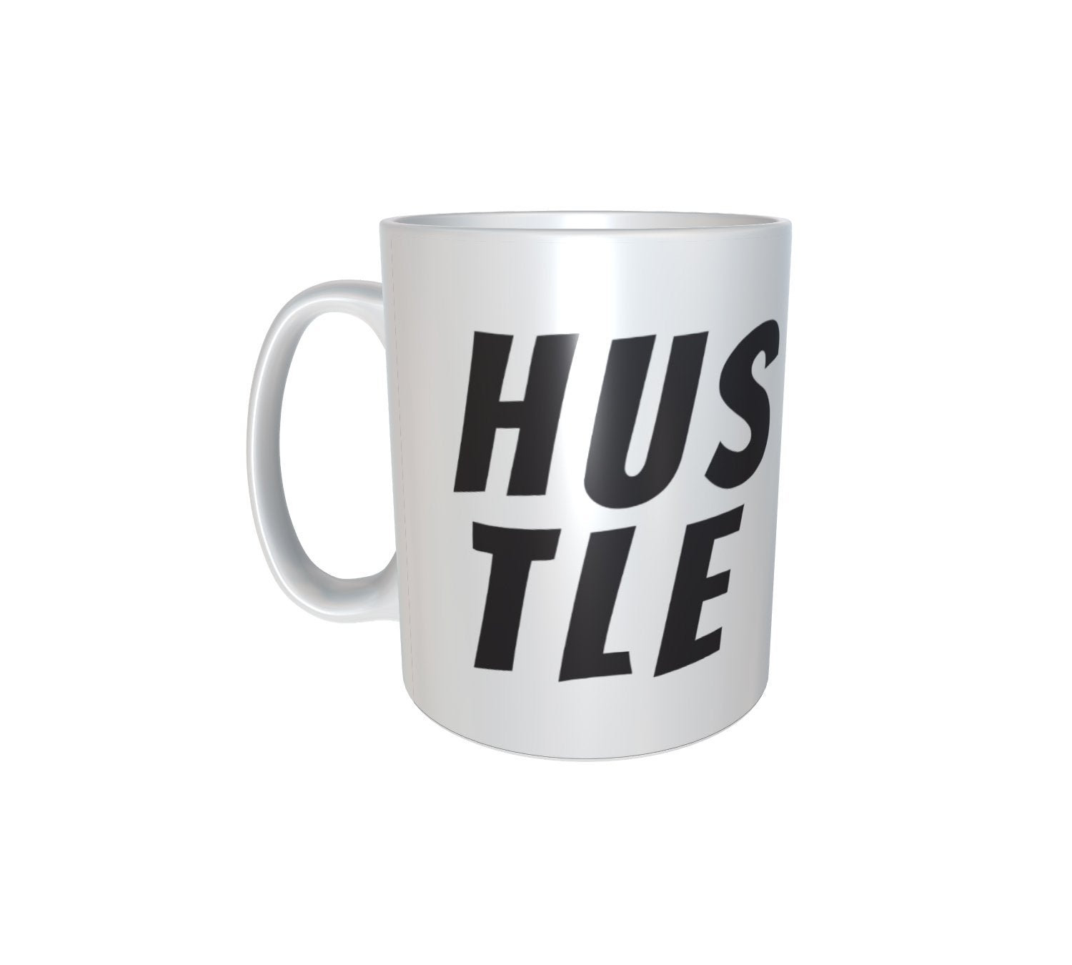 Hustle White Mug