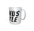 Hustle White Mug