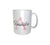 Personalised & Customised Alphabet A Name White Mug 