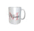 Personalised & Customised Alphabet M Name White Mug 