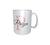 Personalised & Customised Alphabet P Name White Mug 