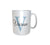Personalised & Customised Alphabet V Name White Mug 