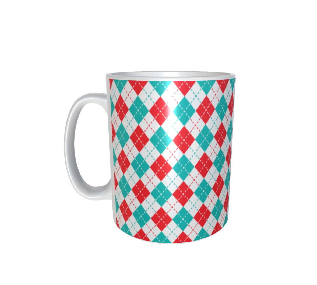 Christmas Pattern White Mug 