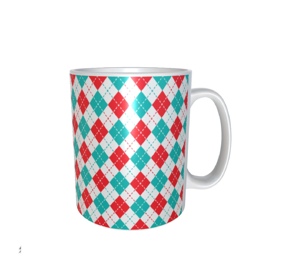 Christmas Pattern White Mug 