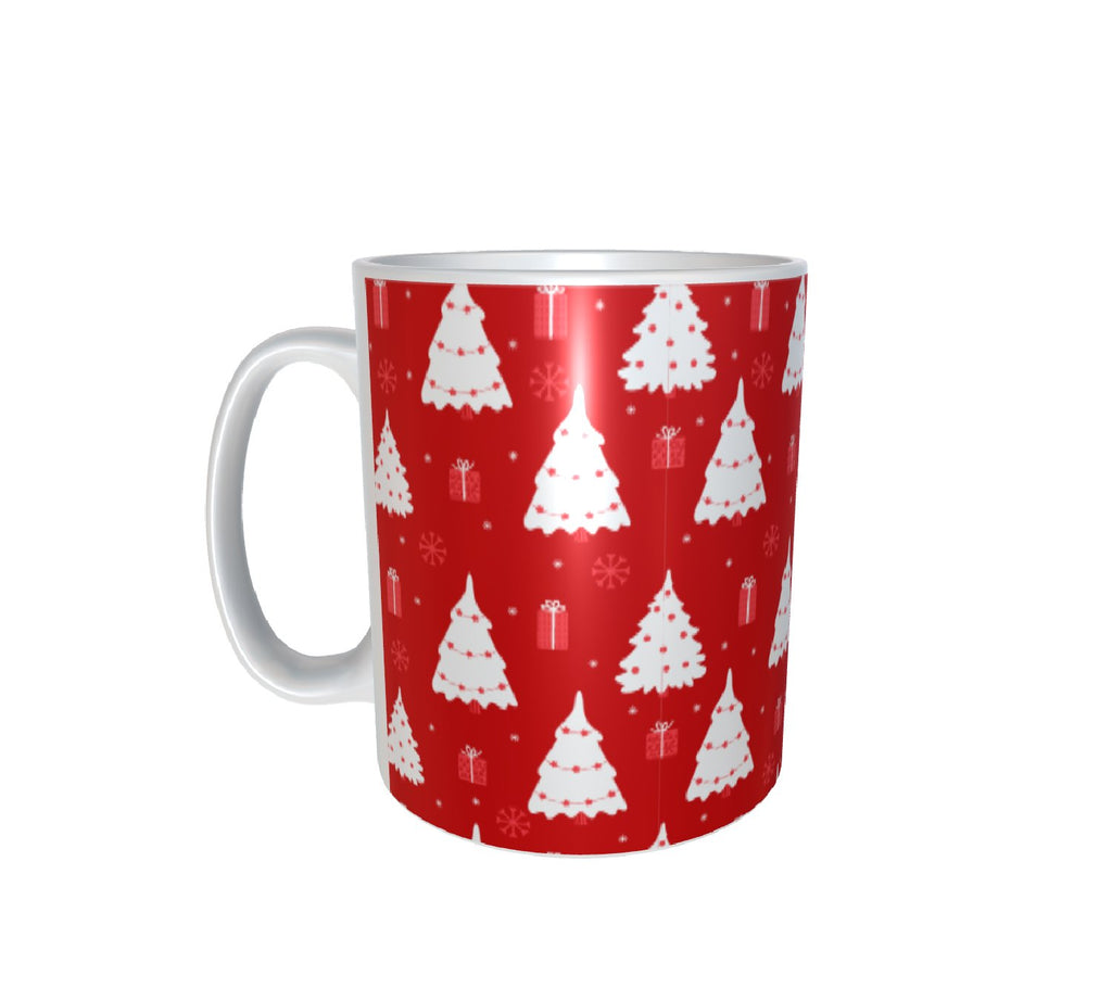 Christmas Seamless Patterns White Mug 