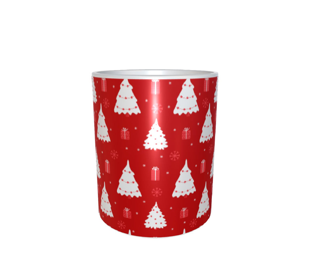 Christmas Seamless Patterns White Mug 