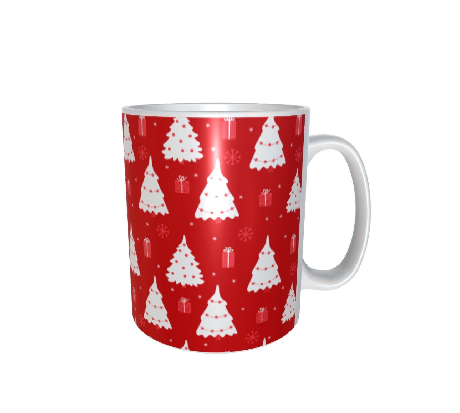 Christmas Seamless Patterns White Mug 