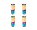 Set of 4 Colorful Shot Glass