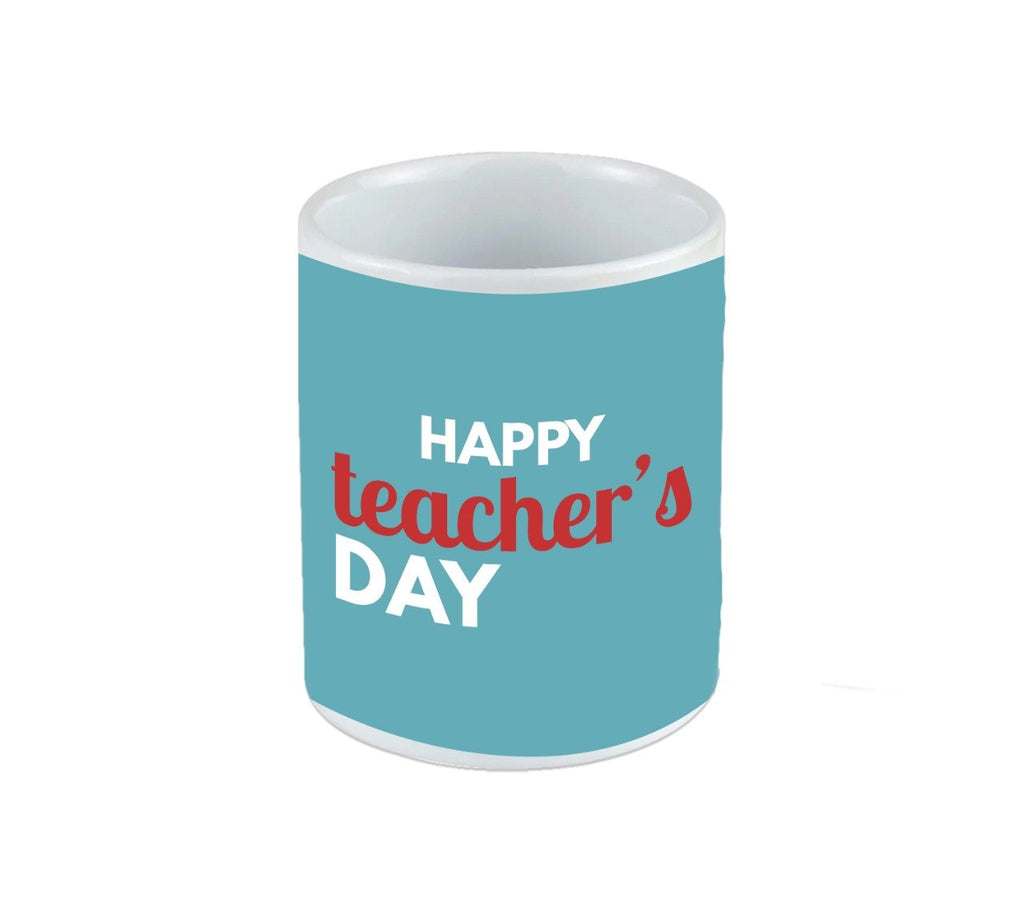 Create Your Own Super Teacher's Day White Mug