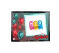Personalised and Customised Happy Birthday Party Theme Glass Frame
